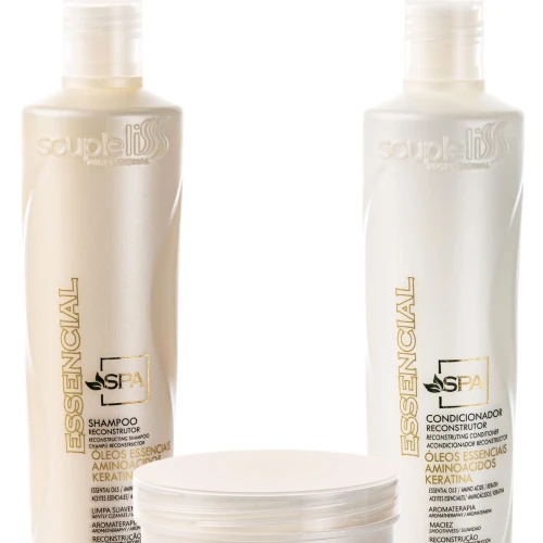 Set Essencial (Șampon 300ml + Condiționer 300ml + Mask 300ml)