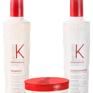 Set Keratin Care (Șampon 300ml + Condiționer 300ml + Mask 300ml) - thumbs image 1